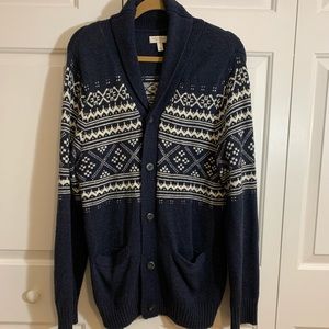 Navy Men’s Cardigan